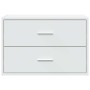 Armario con 2 cajones blanco 60x31x40 cm madera de ingeniería de , Cajoneras - Ref: Foro24-858821, Precio: 78,42 €, Descuento: %