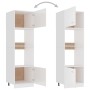 Armario de microondas madera ingeniería blanco brillo de vidaXL, Armarios de cocina - Ref: Foro24-802551, Precio: 260,51 €, D...