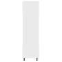 Armario de microondas madera ingeniería blanco brillo de vidaXL, Armarios de cocina - Ref: Foro24-802551, Precio: 256,24 €, D...