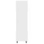 Armario de microondas madera ingeniería blanco brillo de vidaXL, Armarios de cocina - Ref: Foro24-802551, Precio: 260,51 €, D...