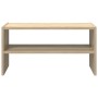 Zapatero apilable roble sonoma 60x30x30,5 cm de , Zapateros y organizadores de calzado - Ref: Foro24-858861, Precio: 32,80 €,...