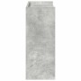 Mueble zapatero madera contrachapada gris hormigón 60x25x62 cm de , Zapateros y organizadores de calzado - Ref: Foro24-859890...