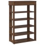 Mueble zapatero madera de ingeniería marrón roble 60x30x98 cm de , Zapateros y organizadores de calzado - Ref: Foro24-859929,...