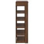 Mueble zapatero madera de ingeniería marrón roble 60x30x98 cm de , Zapateros y organizadores de calzado - Ref: Foro24-859929,...