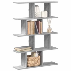 Estante cubo de pared 12 compartimentos madera gris sonoma de , Estantes y estanterías - Ref: Foro24-860018, Precio: 53,46 €,...