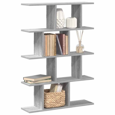 Estante cubo de pared 12 compartimentos madera gris sonoma de , Estantes y estanterías - Ref: Foro24-860018, Precio: 53,46 €,...