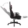 Gaming-Stuhl mit Fußstütze aus schwarzem und rotem Kunstleder von vidaXL, Gaming-Stühle - Ref: Foro24-20517, Preis: 175,79 €,...