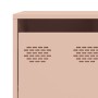Aparador de acero laminado en frío rosa 135x39x73,5 cm de , Aparadores - Ref: Foro24-3307168, Precio: 224,62 €, Descuento: %