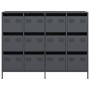 Aparador de acero laminado en frío antracita 135x39x103,5 cm de , Aparadores - Ref: Foro24-3307175, Precio: 308,24 €, Descuen...