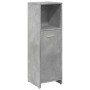 Armario de baño madera contrachapada gris 30x30x95 cm de , Muebles de baño - Ref: Foro24-856032, Precio: 40,64 €, Descuento: %