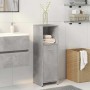 Armario de baño madera contrachapada gris 30x30x95 cm de , Muebles de baño - Ref: Foro24-856032, Precio: 40,64 €, Descuento: %