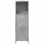 Armario de baño madera contrachapada gris 30x30x95 cm de , Muebles de baño - Ref: Foro24-856032, Precio: 40,64 €, Descuento: %