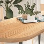 Tablero de mesa ovalado madera maciza de roble 140x60x4 cm de , Tableros para mesas - Ref: Foro24-4009068, Precio: 179,65 €, ...