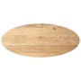 Tablero de mesa ovalado madera maciza de roble 140x60x2 cm de , Tableros para mesas - Ref: Foro24-4009040, Precio: 94,16 €, D...