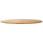 Tablero de mesa ovalado madera maciza de roble 140x60x2 cm de , Tableros para mesas - Ref: Foro24-4009040, Precio: 94,16 €, D...