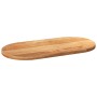 Tablero de mesa ovalado madera maciza de roble 120x60x4 cm de , Tableros para mesas - Ref: Foro24-4009075, Precio: 171,69 €, ...