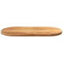 Tablero de mesa ovalado madera maciza de roble 120x60x4 cm de , Tableros para mesas - Ref: Foro24-4009075, Precio: 171,69 €, ...
