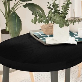 Tablero de mesa ovalado madera maciza de roble 100x50x4 cm de , Tableros para mesas - Ref: Foro24-4009082, Precio: 103,94 €, ...