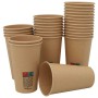Vasos de café de papel con tapa 1000 uds 16oz 400ml de , Vasos desechables - Ref: Foro24-3325222, Precio: 140,06 €, Descuento: %