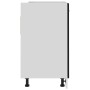 Armario inferior fregadero contrachapada negro 80x46x81,5cm de vidaXL, Armarios de cocina - Ref: Foro24-801197, Precio: 68,91...