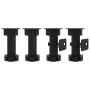 Armario inferior fregadero contrachapada negro 80x46x81,5cm de vidaXL, Armarios de cocina - Ref: Foro24-801197, Precio: 67,70...