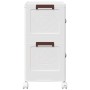 Caja de almacenaje apilable con ruedas 2niveles 75 L 64x40x76cm de , Carretillas de carga - Ref: Foro24-4012368, Precio: 67,1...