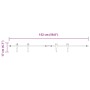 Kit de puerta corredera de armario acero carbono 152 cm de , Accesorios de bricolaje - Ref: Foro24-4009683, Precio: 30,81 €, ...