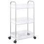 Carro de almacenamiento 3 niveles transparente 37x28x68 cm de , Carretillas de carga - Ref: Foro24-4012377, Precio: 30,27 €, ...