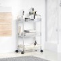 Carro de almacenamiento 3 niveles transparente 37x28x68 cm de , Carretillas de carga - Ref: Foro24-4012377, Precio: 30,27 €, ...