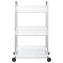 Carro de almacenamiento 3 niveles transparente 37x28x68 cm de , Carretillas de carga - Ref: Foro24-4012377, Precio: 30,27 €, ...