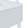 Carrito de almacenaje 3 niveles acero blanco 42x41,5x77 cm de , Carretillas de carga - Ref: Foro24-4012382, Precio: 31,82 €, ...