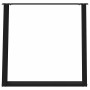 Patas para mesa de comedor en forma de U 2 uds acero negro de , Patas para mesas - Ref: Foro24-4012796, Precio: 77,71 €, Desc...