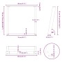 Patas para mesa de comedor en forma de U 2 uds acero negro de , Patas para mesas - Ref: Foro24-4012796, Precio: 77,71 €, Desc...