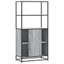 Aparador alto madera de ingeniería y metal gris Sonoma de , Aparadores - Ref: Foro24-849052, Precio: 112,26 €, Descuento: %