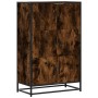 Aparador alto madera de ingeniería y metal 68x35x106,5 cm de , Aparadores - Ref: Foro24-849071, Precio: 102,20 €, Descuento: %