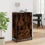 Aparador alto madera de ingeniería y metal 68x35x106,5 cm de , Aparadores - Ref: Foro24-849071, Precio: 102,20 €, Descuento: %