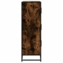 Aparador alto madera de ingeniería y metal 68x35x106,5 cm de , Aparadores - Ref: Foro24-849071, Precio: 102,20 €, Descuento: %