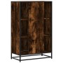 Aparador alto madera de ingeniería y metal 68x35x106,5 cm de , Aparadores - Ref: Foro24-849071, Precio: 102,20 €, Descuento: %