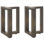 Patas de mesa centro forma T 2uds acero natural 28x25x(42-43)cm de , Patas para mesas - Ref: Foro24-4013023, Precio: 78,78 €,...