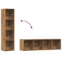Estantería de madera ingeniería roble artisan 36x30x143 cm de , Librerías y estanterías - Ref: Foro24-855777, Precio: 62,99 €...