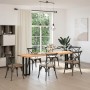 Patas de mesa consola en forma de T 2 unidades acero negro de , Patas para mesas - Ref: Foro24-4013040, Precio: 106,54 €, Des...