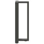 Patas de mesa consola en forma de T 2 unidades acero antracita de , Patas para mesas - Ref: Foro24-4013042, Precio: 106,12 €,...