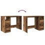 Escritorio de madera ingeniería madera envejecida 102x76x50 cm de , Escritorios - Ref: Foro24-855852, Precio: 91,40 €, Descue...