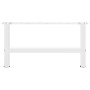 Patas de mesa de centro blanco 2uds acero 70x(30-31) cm de , Patas para mesas - Ref: Foro24-4013269, Precio: 67,72 €, Descuen...
