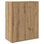Aparador de madera de ingeniería roble artisan 60x30x75 cm de , Aparadores - Ref: Foro24-855899, Precio: 69,56 €, Descuento: %
