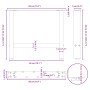 Patas de mesa de centro acero blanco 2 uds 50x(42-43) cm de , Patas para mesas - Ref: Foro24-4013281, Precio: 61,47 €, Descue...