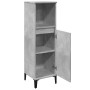Armario de baño madera contrachapada gris hormigón 30x30x100 cm de , Tocadores de baño - Ref: Foro24-857110, Precio: 54,95 €,...