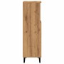 Armario de baño madera de ingeniería roble artisan 30x30x100 cm de , Tocadores de baño - Ref: Foro24-857112, Precio: 51,29 €,...