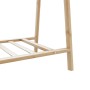 Perchero con estantes bambú 96x45,5x150,5 cm de , Organizadores de vestidores y perchas de barra - Ref: Foro24-4008908, Preci...