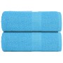 Toallas 2 unidades 100% algodón turquesa 30x30 cm 360 gsm de , Toallas - Ref: Foro24-136968, Precio: 11,79 €, Descuento: %